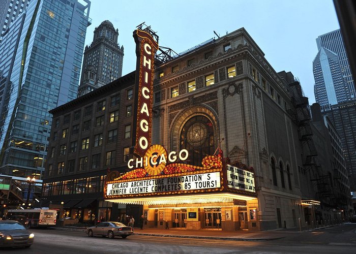 Chicago Theater Chicago Theatre | Buildings of Chicago | Chicago Architecture Center photo