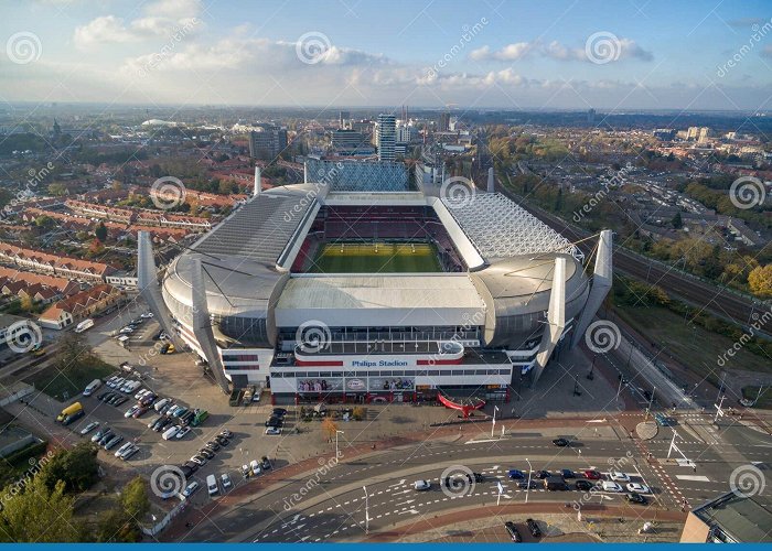 Philips Stadium EINDHOVEN, NETHERLANDS - Eindhoven Cityscape with Eindhoven PSV ... photo