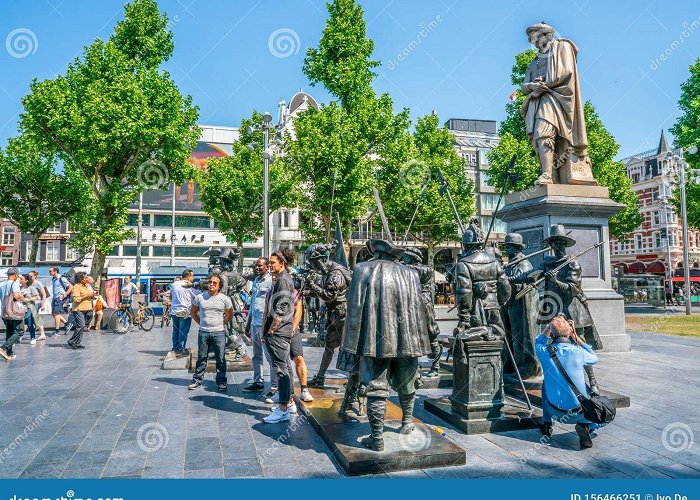 Rembrandtplein Rembrandtplein Square in the Center of Amsterdam Editorial Photo ... photo