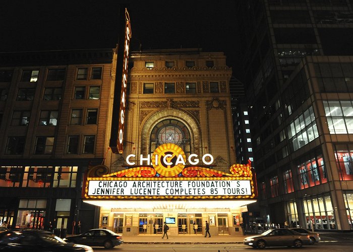 Chicago Theater Chicago Theatre | Buildings of Chicago | Chicago Architecture Center photo