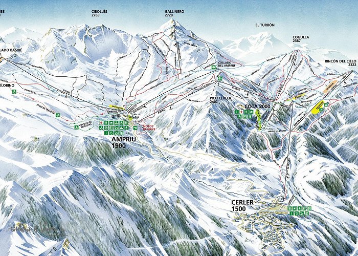 Rincón del Cielo Chair Lift Cerler Ski Resort - Resort and ski area overview - OnTheSnow photo