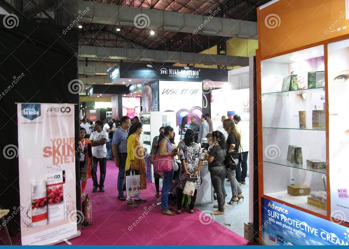 Bombay Exhibition Centre Crowd Professional Beauty Expo 2015 Stock Photos - Free & Royalty ... photo