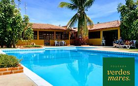 Pousada Verdes Mares Bed & Breakfast Alcobaca Exterior photo