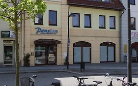 Pension Am Markt Hotel Lubben Exterior photo