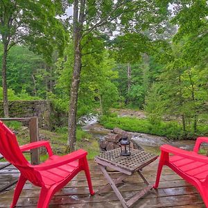 The Mill River Cabin With Fireplace And River View! Villa Exterior photo