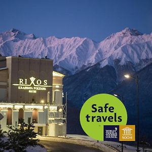 Rixos Krasnaya Polyana Sochi Hotel Exterior photo