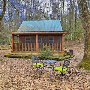 Peaceful Mountain City Cabin With Porch And Fire Pit Apartment Exterior photo