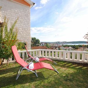 Seaview Luxury Apartment "Lucy" With Terrace & Vintage Summer Kitchen Trogir Exterior photo