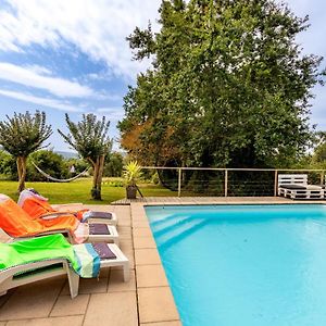 La Belle Salisienne - Maison Vue Montagne Et Piscine Villa Salies-de-Bearn Exterior photo