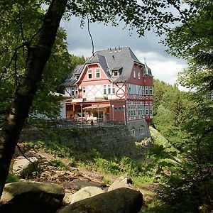 Waldgasthaus & Berghotel Steinerne Renne Wernigerode Exterior photo