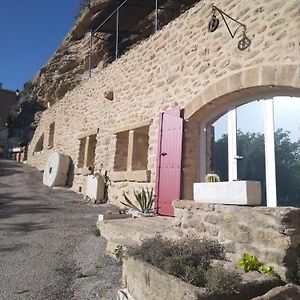 Studio Troglodyte En Provence Apartment Cornillon-Confoux Exterior photo