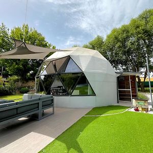 Domeglamping At Fishinglake Villa Sagvar Exterior photo