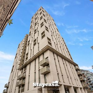 Spectacular Apartment Balcony View In City Centre Manchester Exterior photo