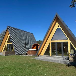 A-Frame La Casute Hotel Hateg Exterior photo