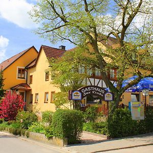 Gasthaus Zur Linde Hotel Rothenburg ob der Tauber Exterior photo