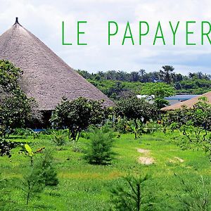 Le Papayer Ecolodge Boukot Ouolof Exterior photo