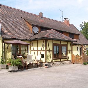 Gaestehaus "Gisela" Im Fuerstlichen Fischhaus Hotel Schillingsfuerst Exterior photo