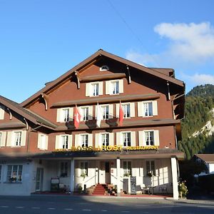 Hotel Garni Rosslipost Unteriberg Exterior photo