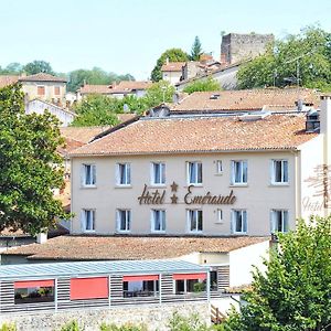 Logis Hotel Emeraude Confolens Exterior photo