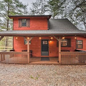 Modern Cabin With Deck In The Blue Ridge Mountains! Villa Blairsville Exterior photo